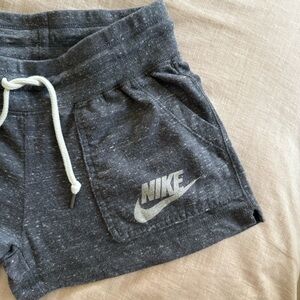 Nike Charcoal Lounge Shorts with Drawstring
